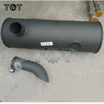 TOT  E325D Excavator 3116 Engine Exhaust Muffler ISO9001