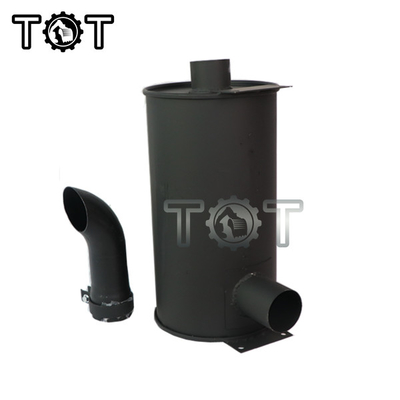 Aluminum Universal Muffler Silencer HD820 HD820-3 HD820-5 KATO Excavator Muffler