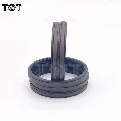 ISO9001 SPGW PTFE Hydraulic Piston Rings For Construction Machinery