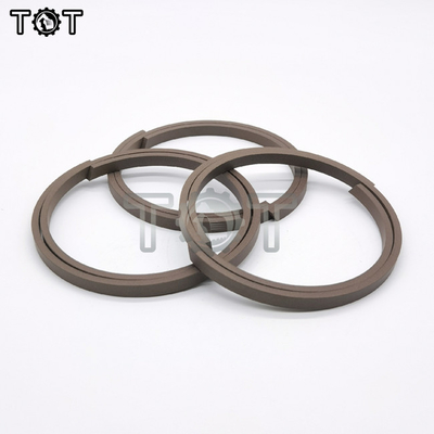 PTFE Bronze Excavator Hydraulic Cylinder Seal Kit KZT Contami Excavator Oil Seal