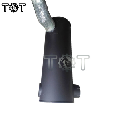  E330C C9 3306 Excavator Engine Exhaust Muffler Clamp Silencer