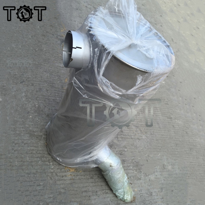  E330C C9 3306 Excavator Engine Exhaust Muffler Clamp Silencer