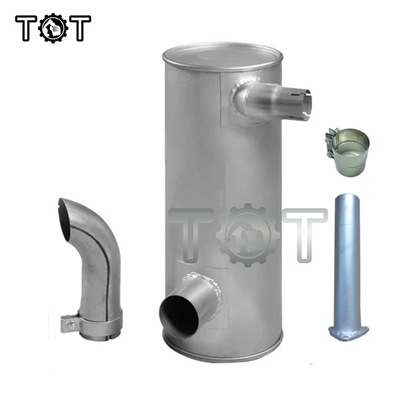 ISO9001 E320 S6K erpillar Muffler Hollow Throat U Screw Bulldozer Muffler