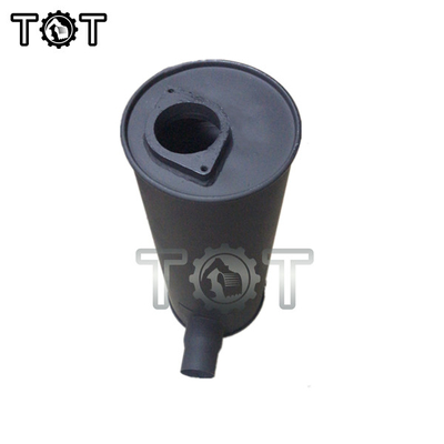 PC300-5 6D108 Bulldozer Engine Exhaust Muffler Aluminium Iron Komatsu Muffler