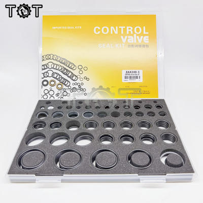 Rubber ZX240-3 Main Control Valve Seal Kit 4658032 Hydraulic Oil Seal Kit